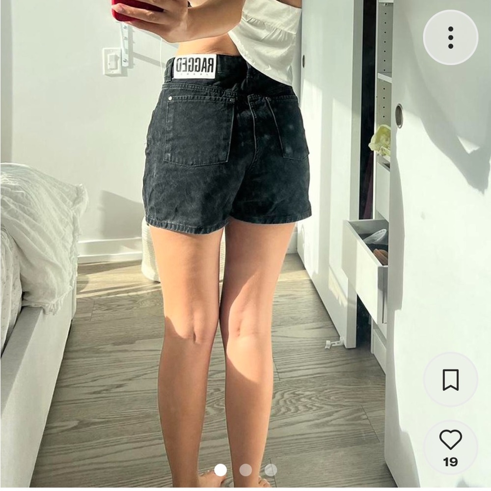 RAGGED PRIEST DENIM SHORTS
